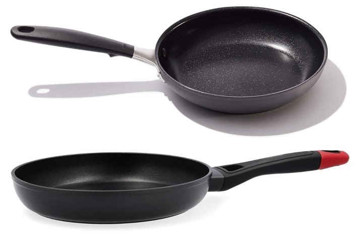 2 x Assorted Kitchen Pans Including OXO Good Grips Nonstick 20cm Frying Pan