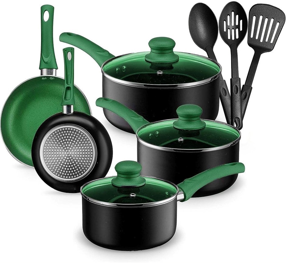 CHEFS STAR Pots And Pans Set Kitchen Cookware Sets Nonstick Aluminum Cookin