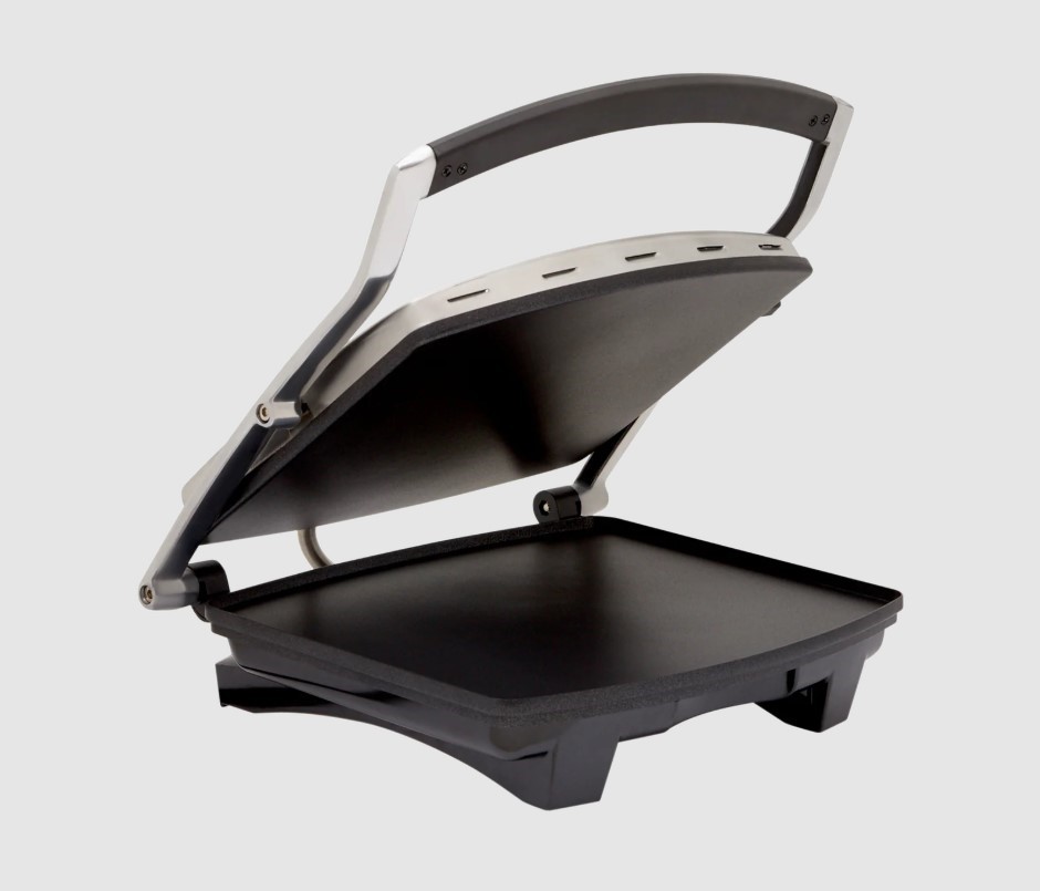 WESTINGHOUSE Sandwich Hot Press 4 Slice Flat Plate Grill, Stainless Steel