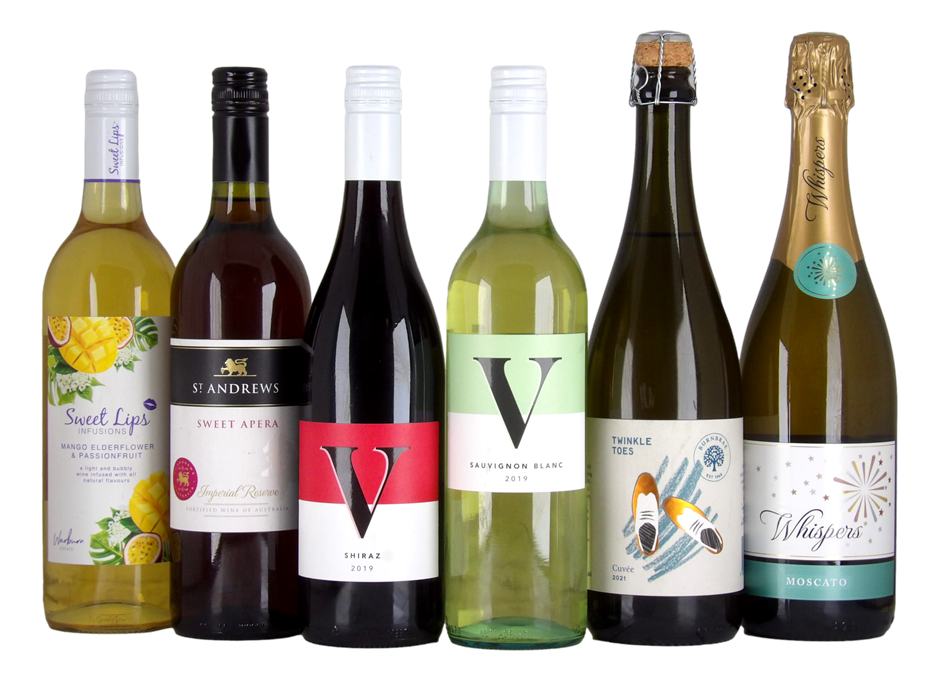 Mixed Wine Pack (6x 750mL), Multi Region.