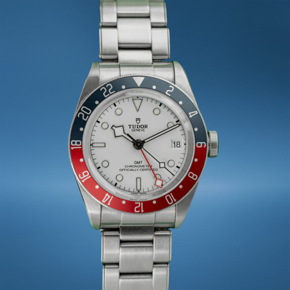 Tudor Black Bay GMT M79830RB-0010 Opaline White Dial 2023 Model BxP