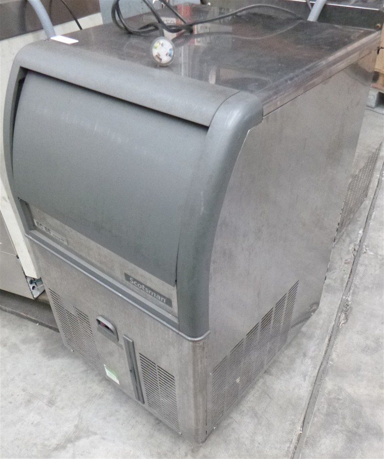 Scotsman EC 86 easy-Fit Stainless Steel Finish Under Bench Ice Maker