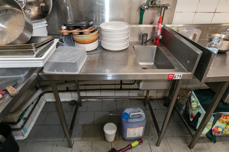 Prep Bench with Sink