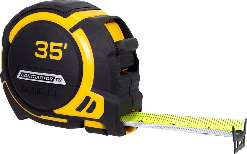 KOMELON 35' x 1.25" Contractor TS Tape Measure (Measurements only in imperi