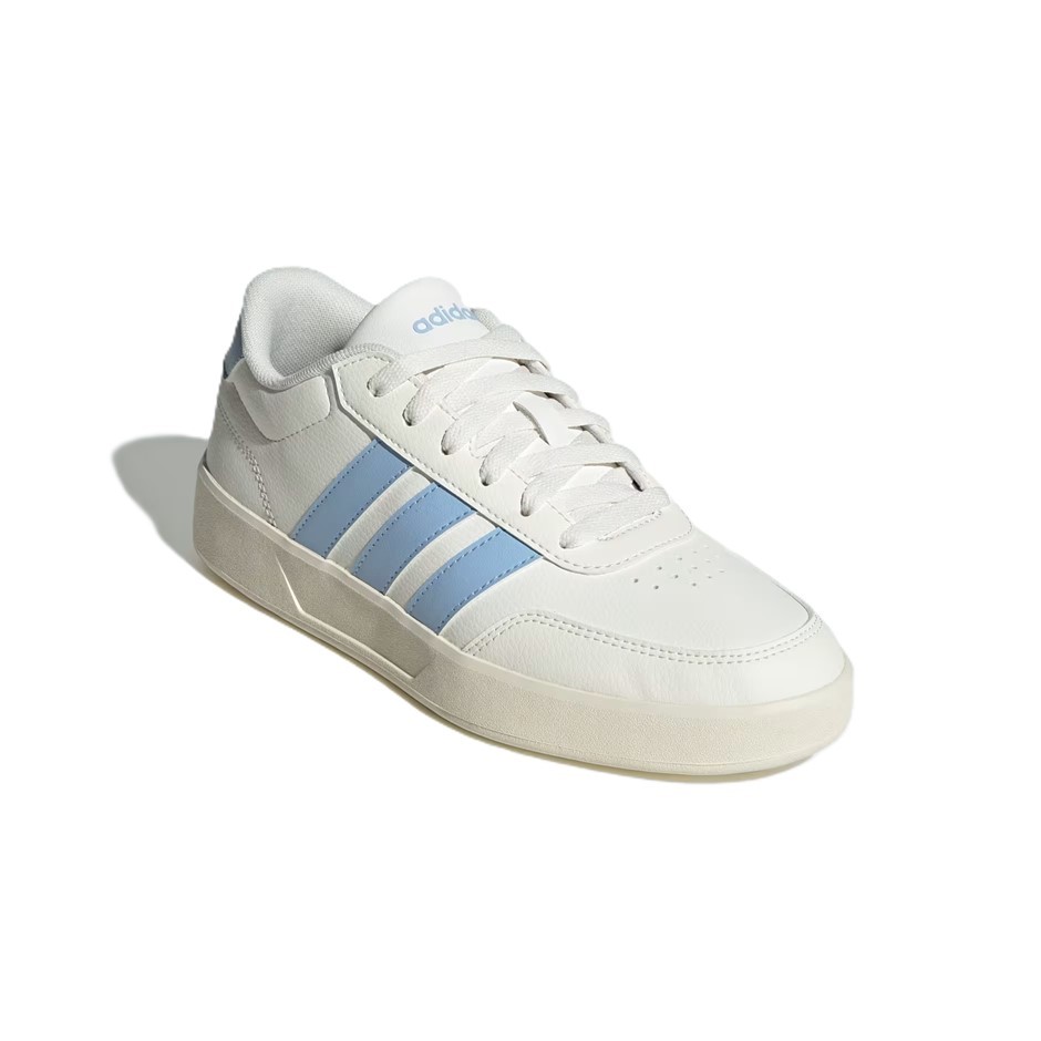 ADIDAS Women's Breaknet 3.0 Shoes, Size US9, CoreWhite/GlowBlue/OffWhite, J