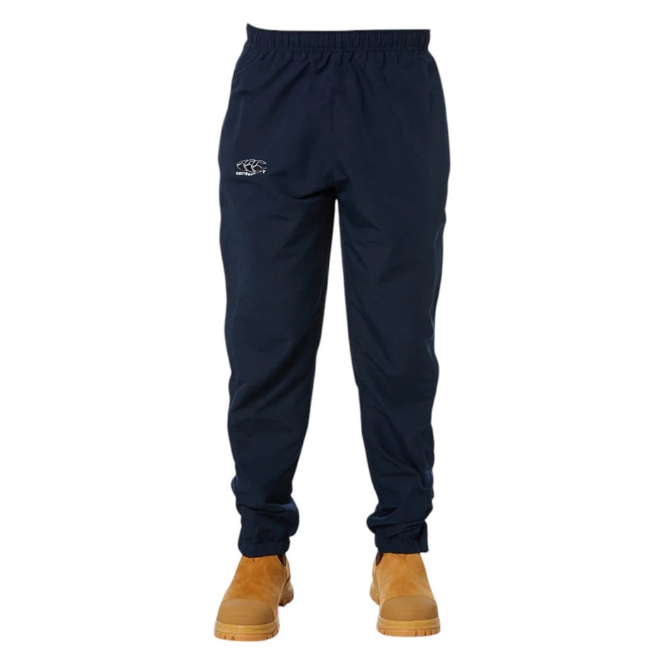 CANTERBURY Men's CCC Zip Track Pant, Size XL, Navy (769), QA009702. Buyers