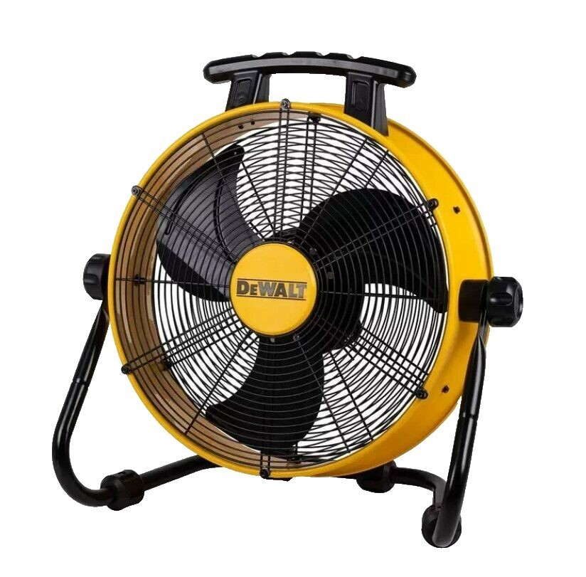 DEWALT Industrial 3-Speed Drum Fan, 45cm, Part No.: DXF1853.