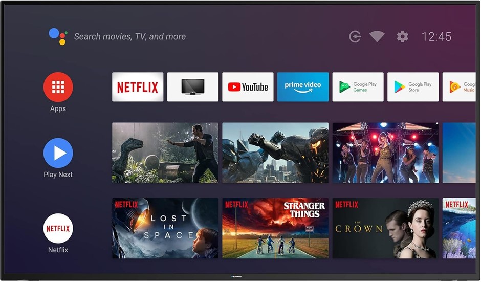BLAUPUNKT 58 inch 4K QLED Ultra HD Android TV. NB: Not in original packagin
