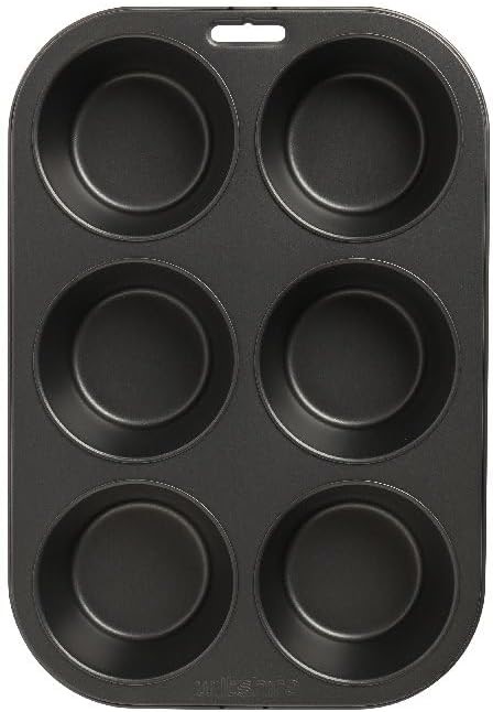 WILTSHIRE Easybake Texas Muffin Pan 6 Cup – Non-Stick Baking Pan. NB: Damag