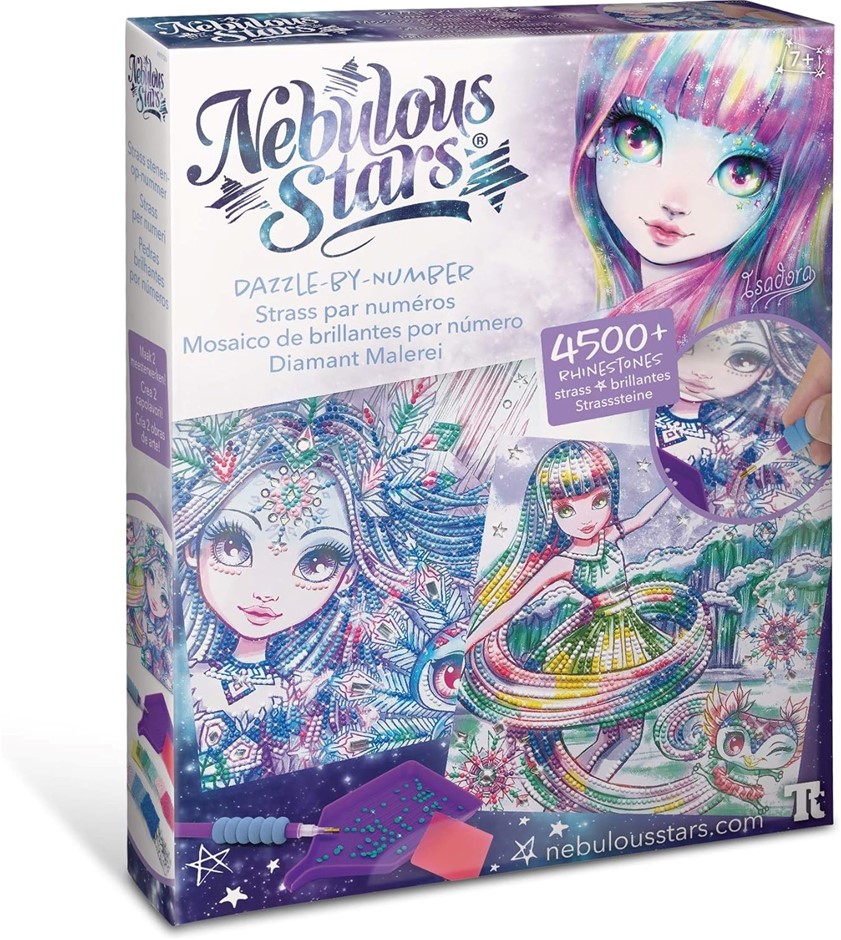 NEBULOUS STARS Dazzle-by-Number - Frost. Perfect For School Holiday Activit
