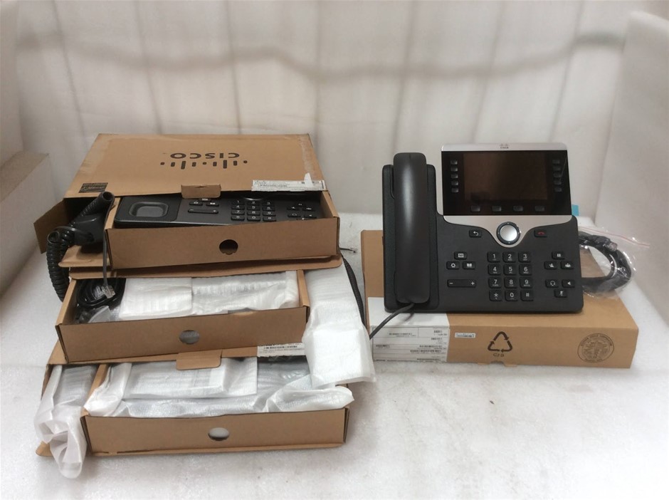 Cisco CP-8841 UC Phone (Lot of 4)