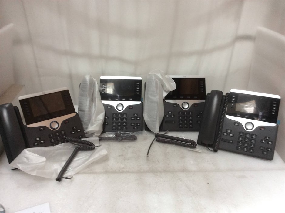 Cisco CP-8841 UC Phone (Lot of 4)