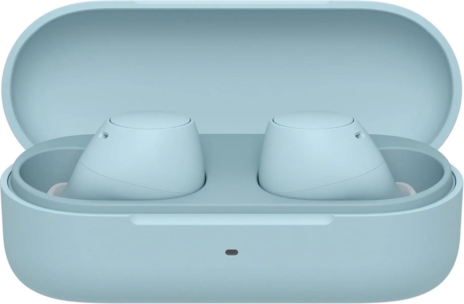 SONY WF-C510 Compact Truly Wireless Earbuds, Blue. NB: Right Ear Controls N
