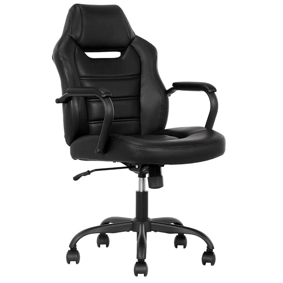 TRUE BTS Task Chair, Black, Model 52276-BLK. NB: Assembled, good as new.