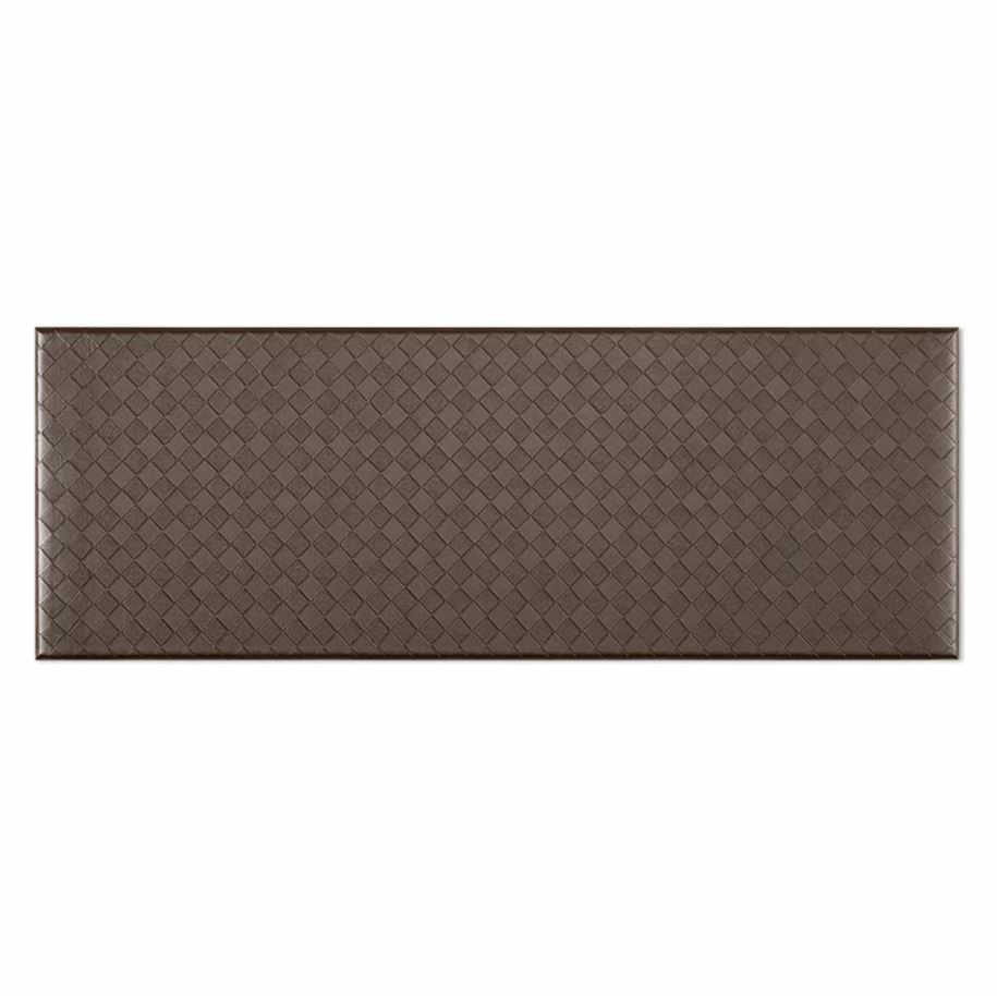 3 x TOWN & COUNTRY LIVING Kitchen Runner Floor Mats, 50cm x 139cm, Chocolat