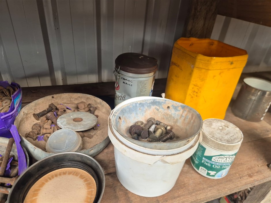 Large Quantity Bolts etc