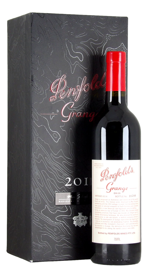 Penfolds Bin 95 Grange 2014 Bottle No.DS244 (1x 750mL), Barossa.