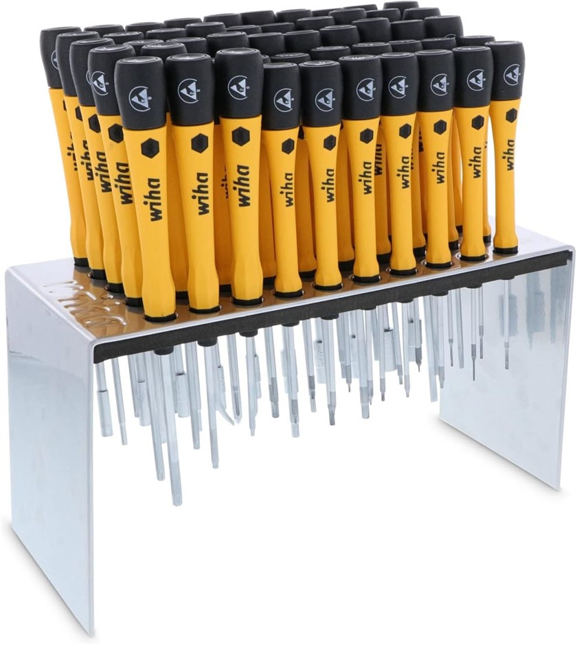 WIHA 50pc Master Technician's ESD Safe PicoFinish Precision Screwdriver Ben