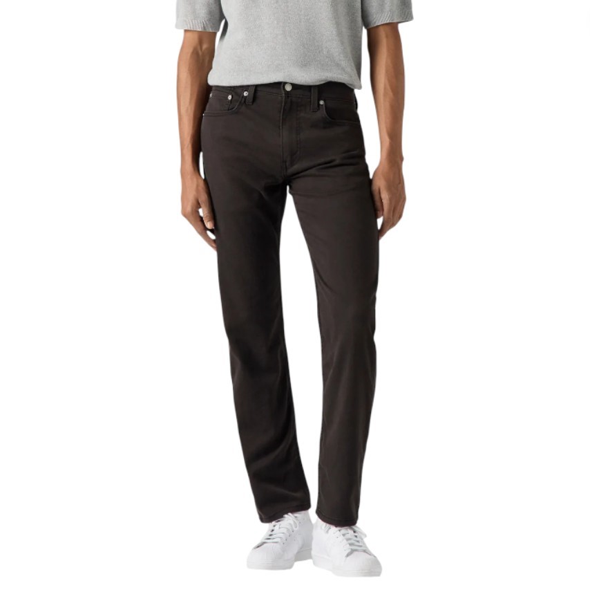 LEVI'S Men's 502 Taper Chino Pant, Size 32x32, 56% Cotton, Black Wash (1630