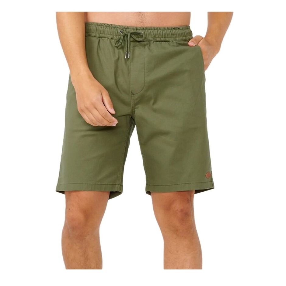 RIP CURL Men's Classic Surf 20" Cargo Boardwalk Shorts, Size 36, Dark Olive
