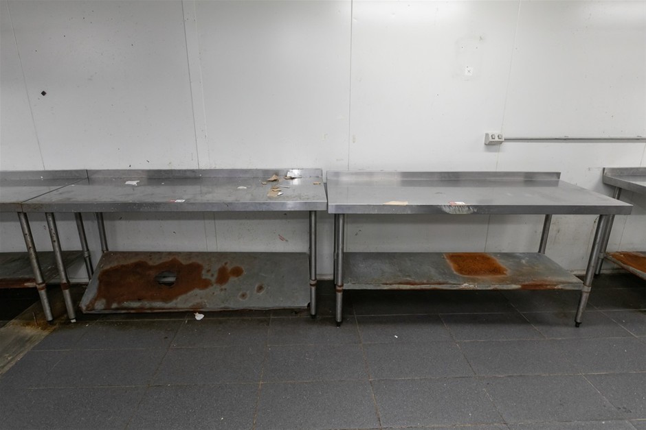 Preperation Benches Free Standing