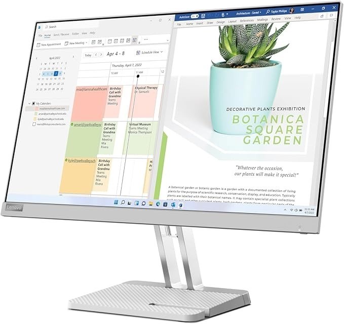 Lenovo L24e-40 23.8-inch FHD Monitor. Buyers Note - Discount Freight Rates
