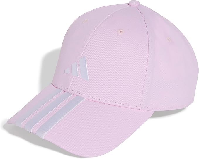 Adidas Performance 3-Stripes Baseball Cap, Colour: Clear Pink / White, One