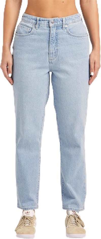 RIDERS By LEE Women's Hi Straight Curve Jean, Size 6R, Blue Prediction (SB7