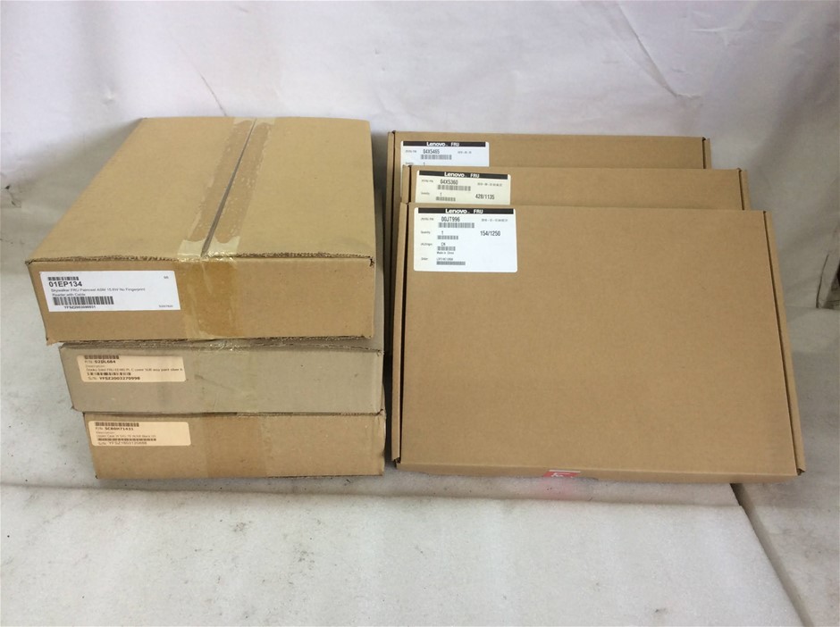 Lenovo Mix Model Laptop Palmrest & Cover Sub Assembly - New (Lot of 6)