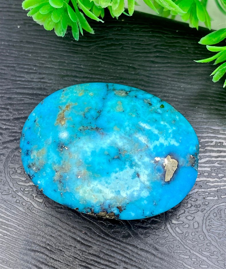 90.45 CT Quality Natural Pyrite Turquoise
