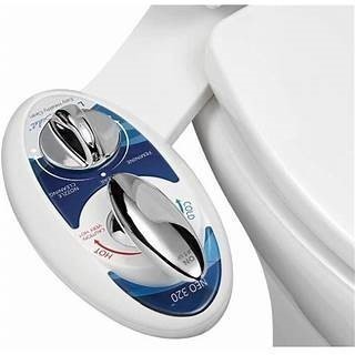 LUXE BIDET Neo 320, Self Cleaning Dual Nozzle, Hot & Cold Non-Electrical To