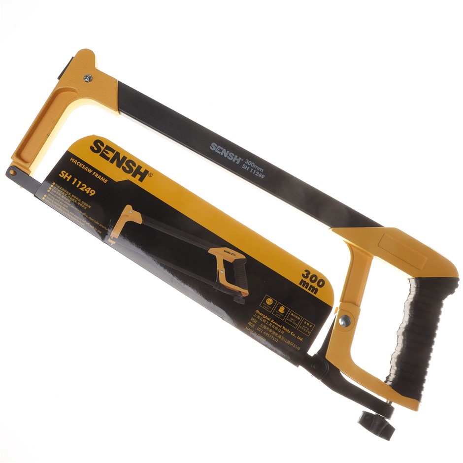 2 x SENSH Metal Frame Hacksaws 300mm.