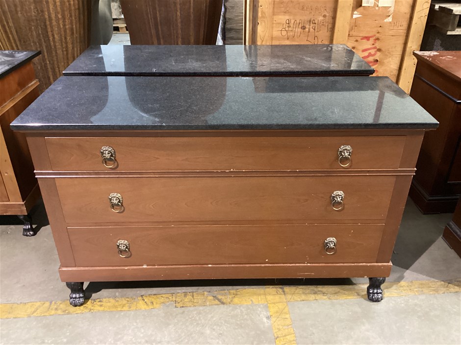 <p>Wooden Side Cabinets x 2</p>