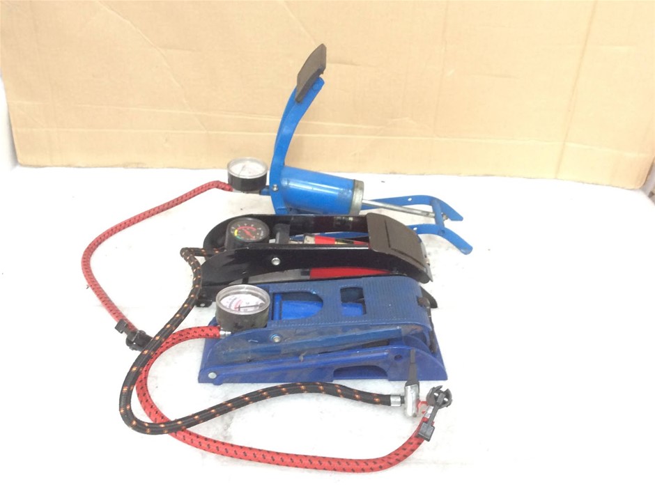 Unknown Brand Manual Foot Pump (Lot of 3)