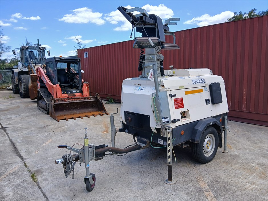 2018 Generac VT1 Single Light Tower Trailer