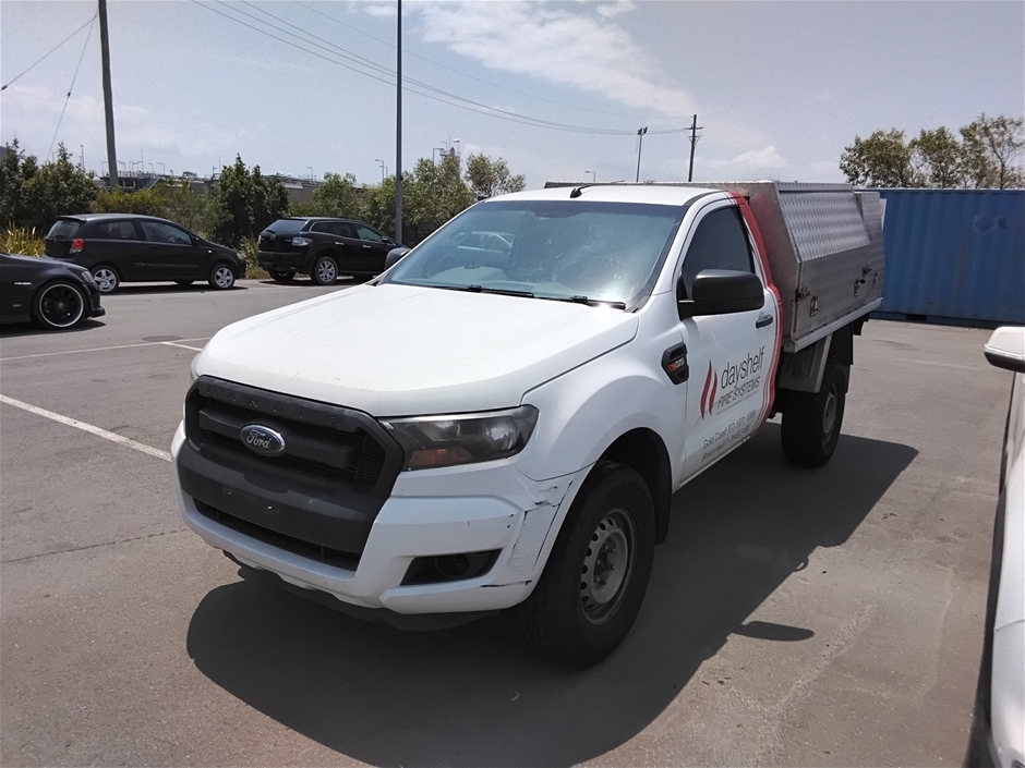 2017 Ford Ranger XL 4X4 PX II Turbo Diesel Automatic Cab Chassis