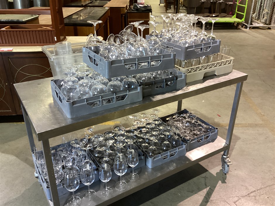 Glassware (Contents of Bench)