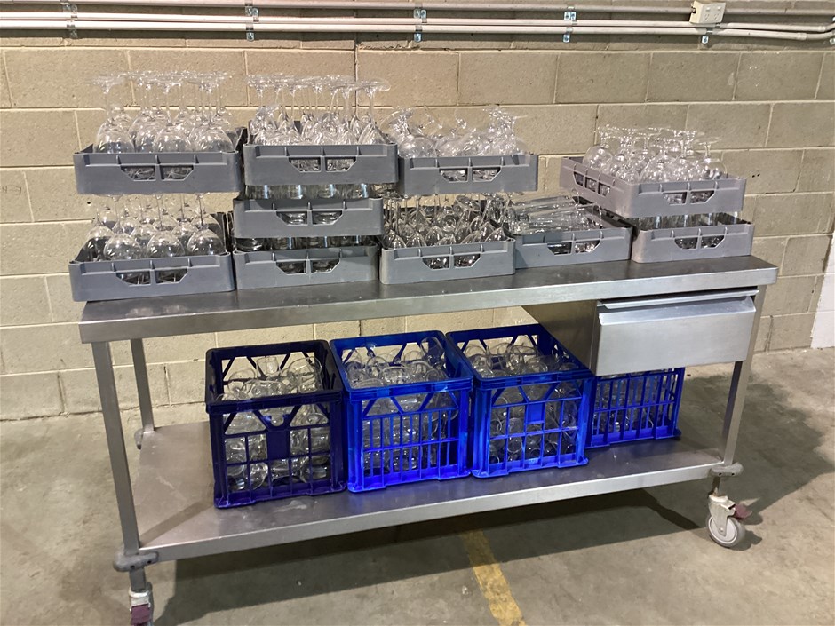 Glassware (Contents of Bench)