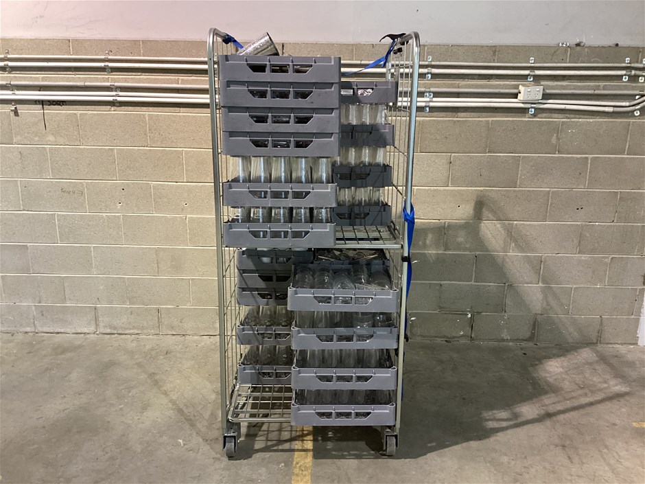 Glassware (Contents of Trolley)