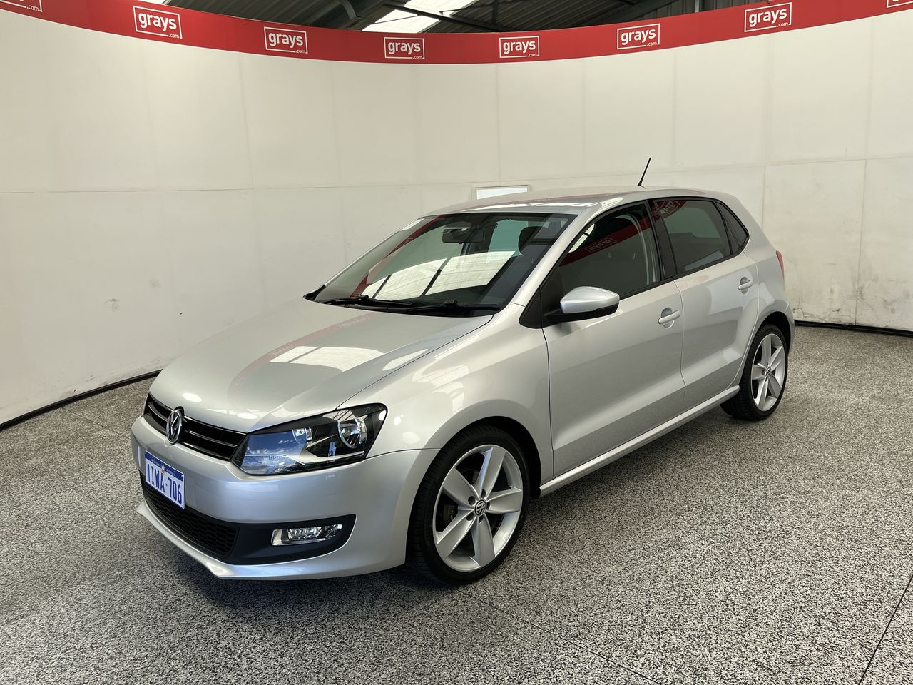 2011 Volkswagen Polo 77TSI COMFORTLINE 6R Automatic Hatchback