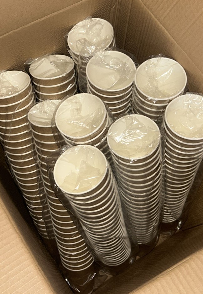 250x 16oz Paper Cups