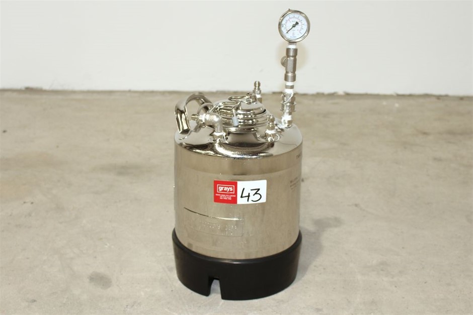 S/S Post-mix Pressure Vessel, 5L