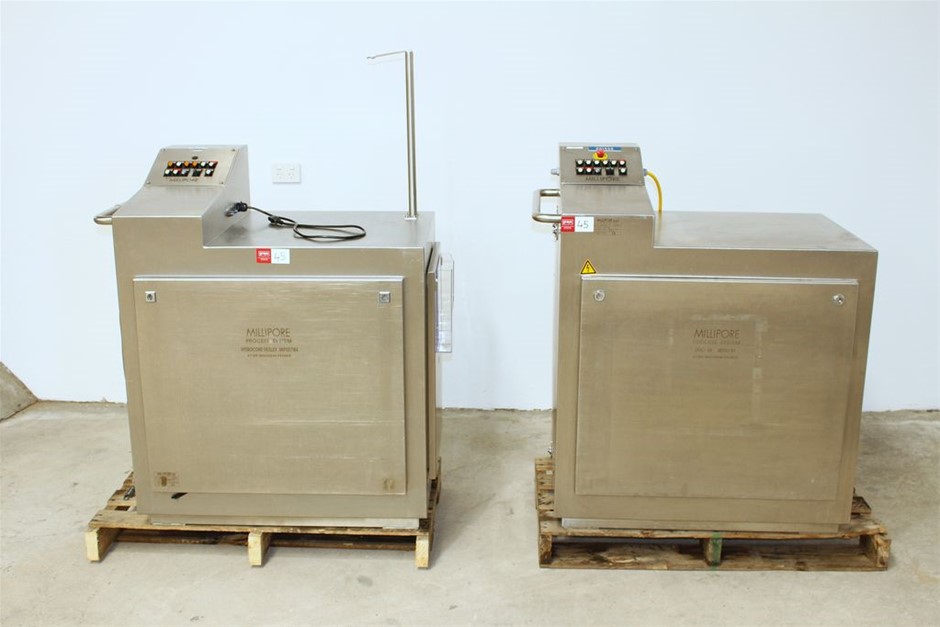 Two Heavy Duty Stainless Steel Enclosures