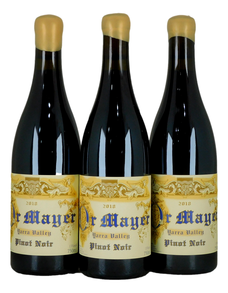 Timo Mayer Dr Mayer Pinot Noir 2018 (3x 750mL) Yarra Valley