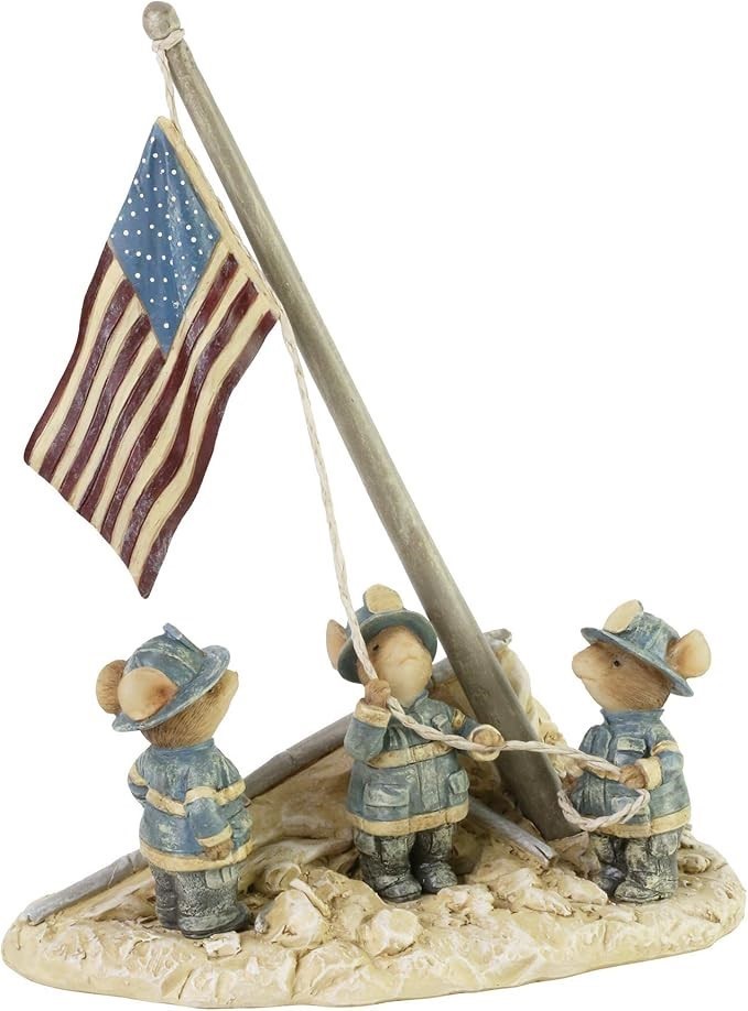 Enesco Tails with Heart Remembering 9-11, Figurine