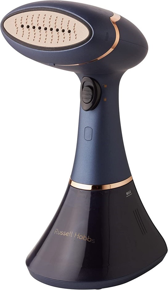 RUSSELL HOBBS Handheld Supreme Garment Steamer, 200ml Water Tank, Scent Inf