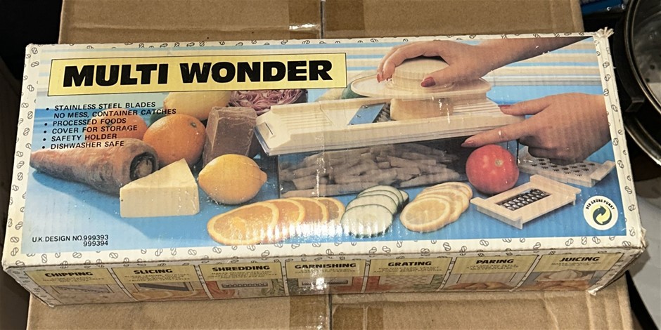 Vintage Multi Wonder Food Chopper Slicer Parer