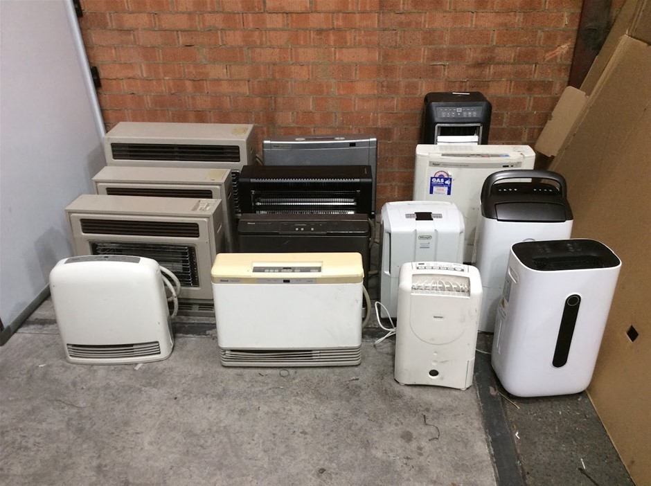 Mixed Brands Gas Heater + Portable Air Conditioner (Lot of 14)