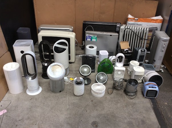 Anko/Click Mixed Brand and Model Heater/Fans/Appliances