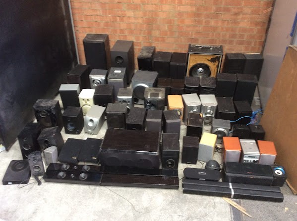 Yamaha SW-P270&Sony&Philips&Logitech&Panasonic Mixed Brand & Model Speaker